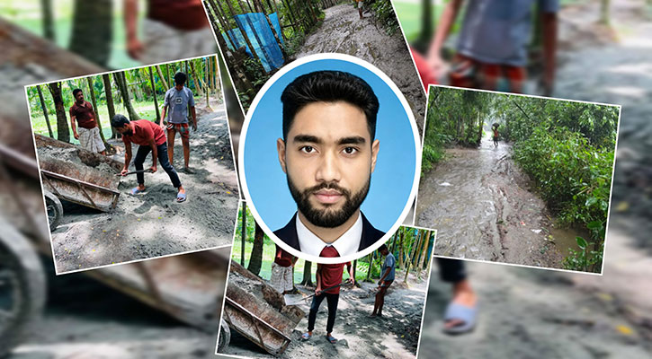 তরুণ নেতা হান্নান বাবুর ব্যতিক্রমী উদ্যোগ