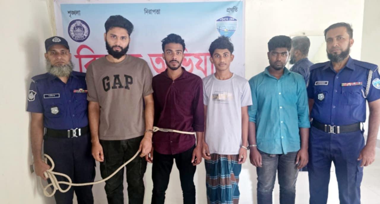 ফেসবুক ফাঁদে পা দিয়ে অপহরণের শিকার যুবক, গ্রেপ্তার ৪
