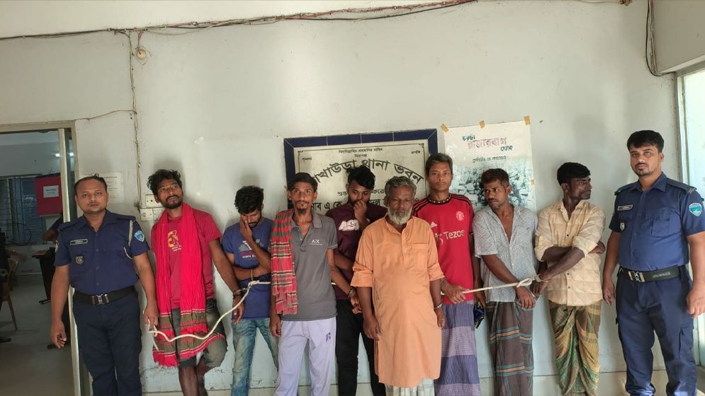 আখাউড়ায় মাদক সেবনে ৮ জনকে কারাদণ্ড