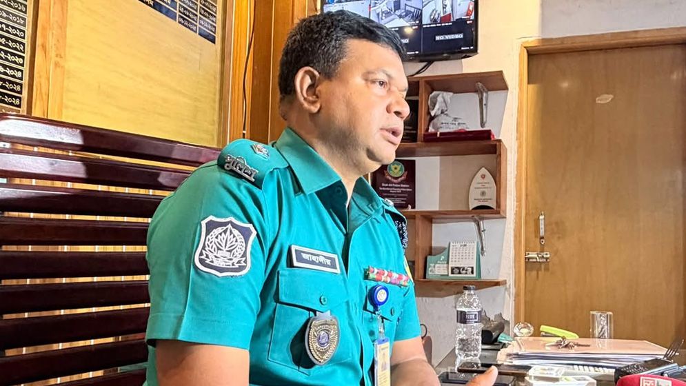 শাহ আলী থানার ওসি প্রত্যাহার