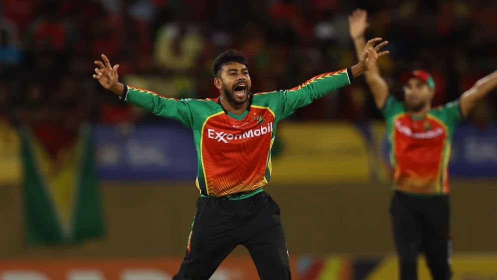 ‍‍`অভিষেকেই‍‍` মিরাজের ৩ উইকেট, জয় পেল গায়ানা