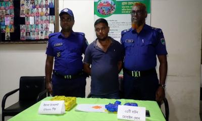 যশোরে ২৭ হাজার পিস ইয়াবাসহ কারবারি আটক