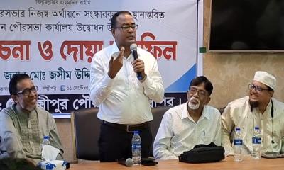 লক্ষীপুর পৌরসভায় মাসিক ৬৫ লাখ উদ্বৃত্ত‍‍`র পরও ঋণ ২৬ কোটি টাকা: প্রশাসক জসিম উদ্দিন