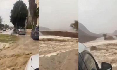 দাবানলের পর এবার ভয়াবহ বন্যার কবলে ইসরাইল