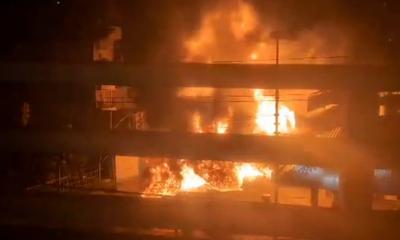 মহাখালীতে পেট্রোল পাম্পে লাগা আগুন নিয়ন্ত্রণে