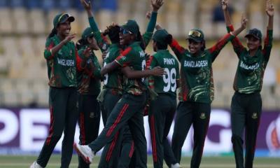 পাকিস্তানকে হারিয়ে বাংলার মেয়েদের বিশ্বকাপ শুরু