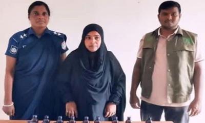 কোটচাঁদপুরে ডিবির অভিযানে ১৮ পিস স্কাফ সিরাপসহ নারী আটক