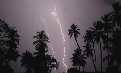 রাতের মধ্যে ১০ জেলায় বজ্রবৃষ্টির পূর্বাভাস