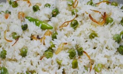 মটরশুঁটির পোলাও তৈরির রেসিপি