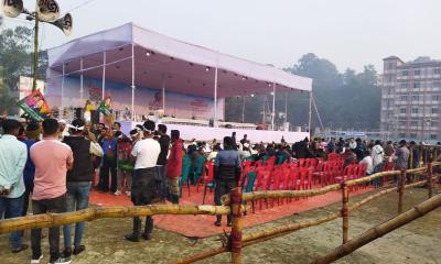 চট্টগ্রামে তারেক রহমানের সমাবেশ, জড়ো হচ্ছেন নেতাকর্মীরা