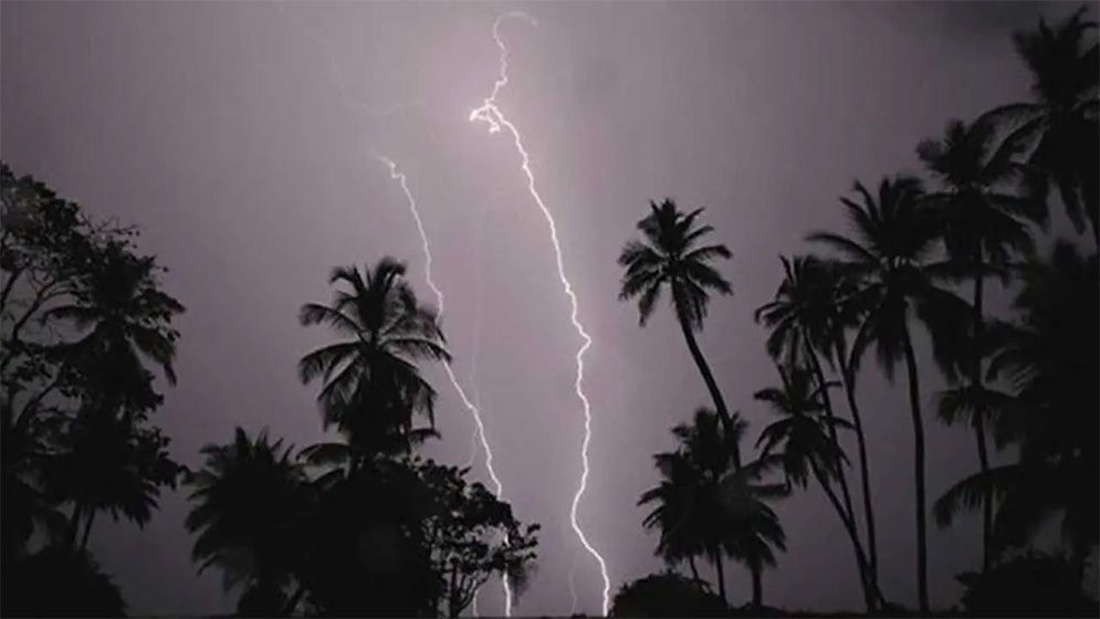 দেশের ৫ অঞ্চলে বজ্রবৃষ্টির পূর্বাভাস