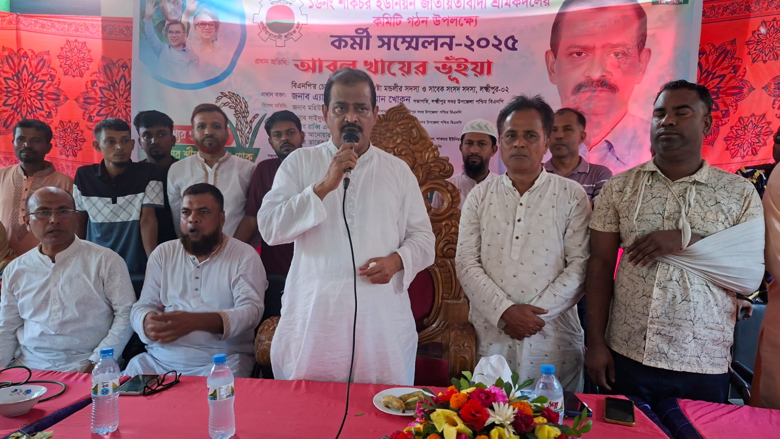 খালেদা জিয়া ফ্যাসিস্ট হাসিনার সাথে আপোষ করেননি:খায়ের ভূঁইয়া